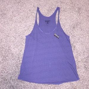 Obey tank top size large
